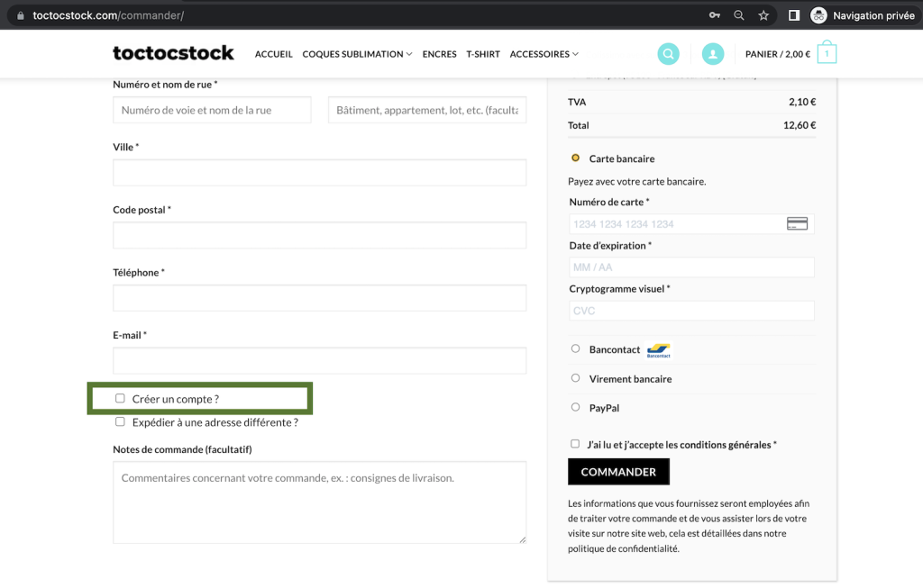 Tuto comment créer un compte pro sur Toctocstock
