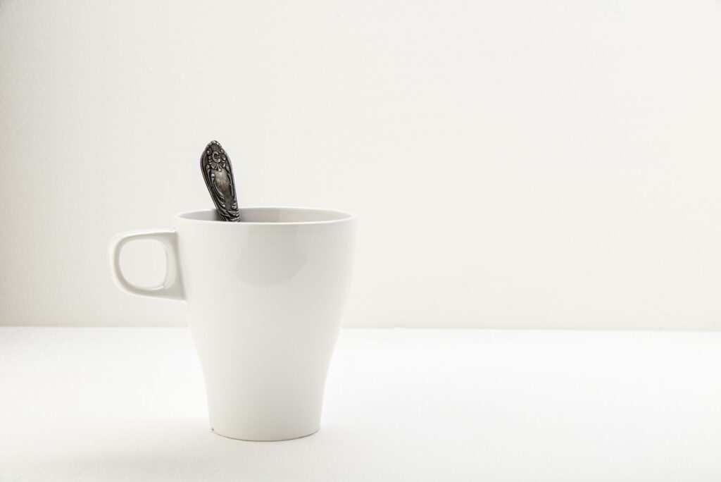 Mug blanc vierge prepare pour la sublimation